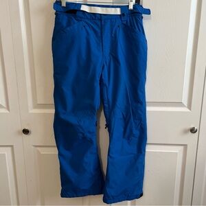 Neff Snowboard Pants Blue Medium
